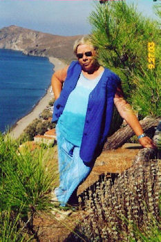 Über Eressos auf Lesbos/Griechenland - 2003