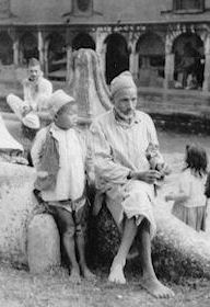 Familien'idyll' in Nordindien