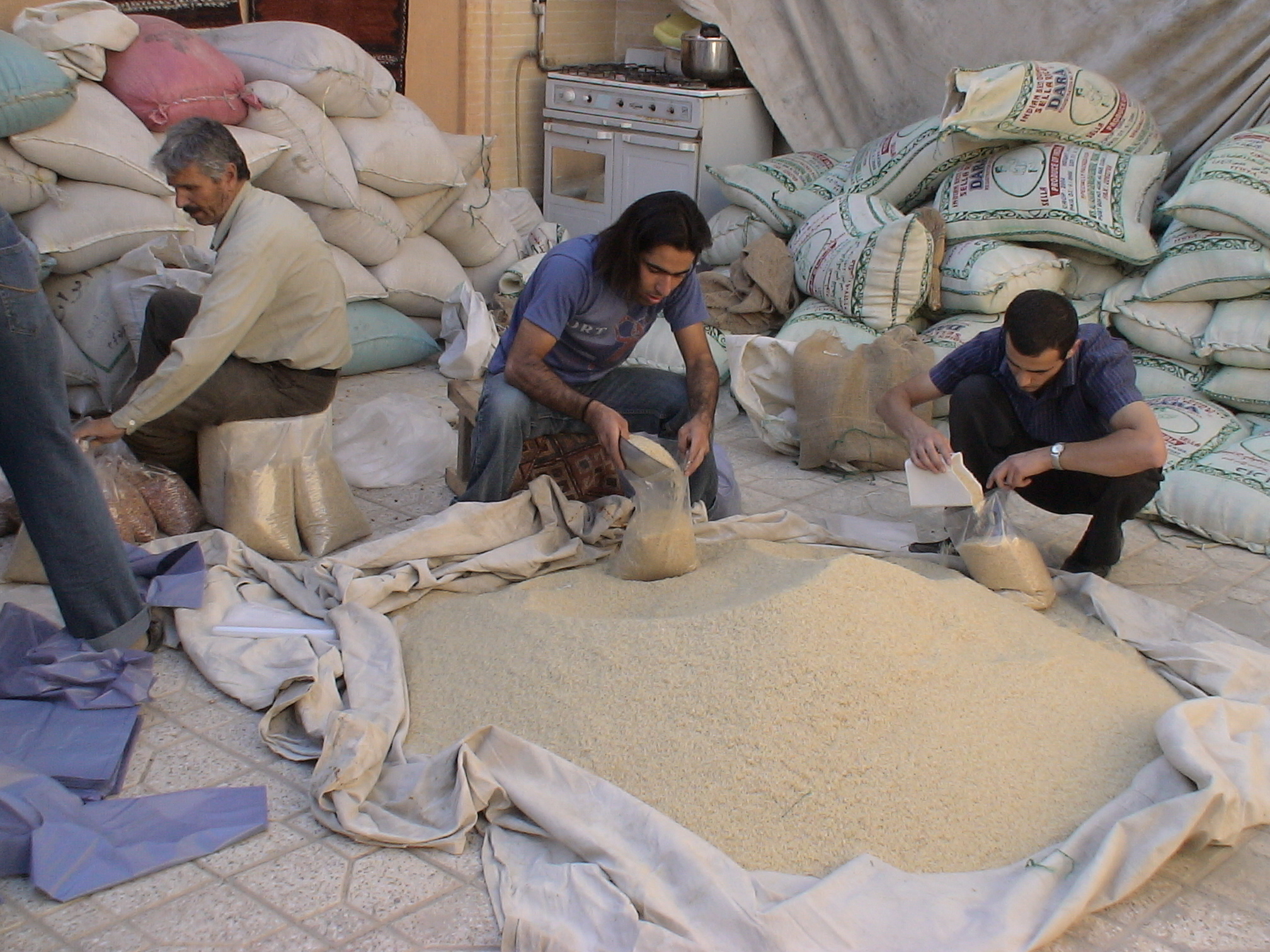 Ausuebung des Islamisches Gebots zur Wohltätigkeit