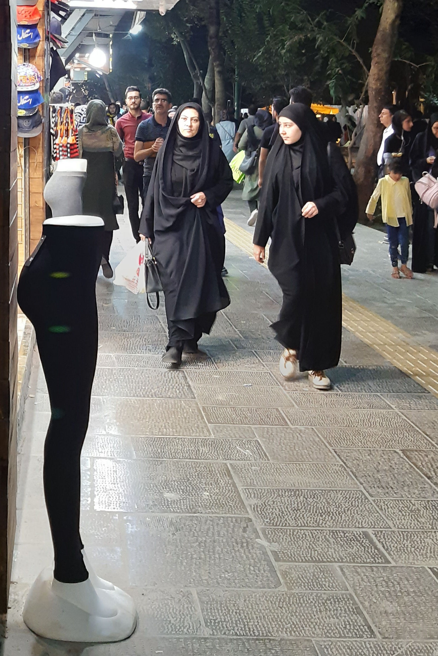 Straßenszene in Isfahan