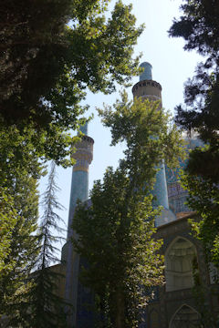 Abendaufnahme des Medressen-Moschee-Ensembles
