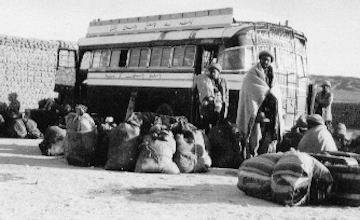 Bus von Grenze nach Quetta/Pakistan 1967