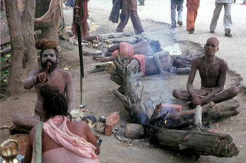 Sadhugruppe in Pahalgam Sadhugruppe in Pahalgam