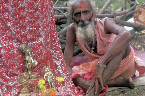 Alter Sadhu in Pahalgam Alter Sadhu in Pahalgam
