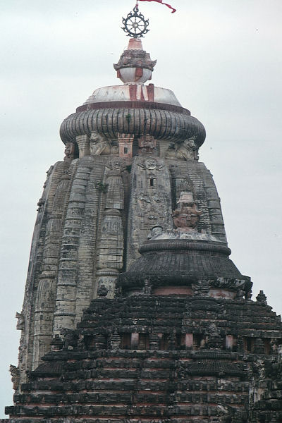Shikhara-Turm des Jagganath-Tempels Shikhara-Turm des Jagganath-Tempels